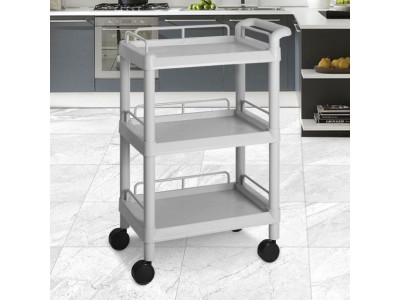 CART-101H 서빙카 이동식웨건 선반 바퀴 수납함 왜곤