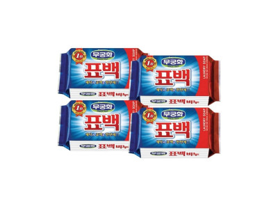 무궁화 표백 세탁 빨래 비누 230g 4개