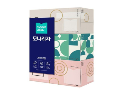 모나리자 각티슈 280매 3입