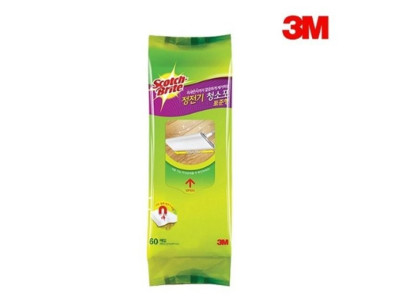 3M 정전기 청소포 표준형 60매입 막대걸레 리필용