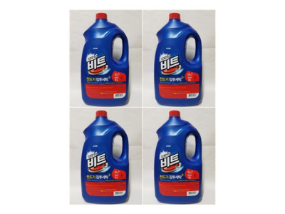 비트 액체세제 일반용 4L 용기 4개입 CJ라이온 세제