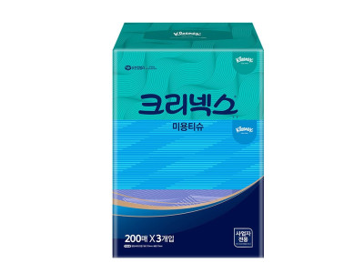 크리넥스 미용티슈 콤비 (200매) 3팩