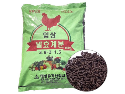 입상 발효계분 10Kg(텃밭 거름 조경 과수 퇴비)