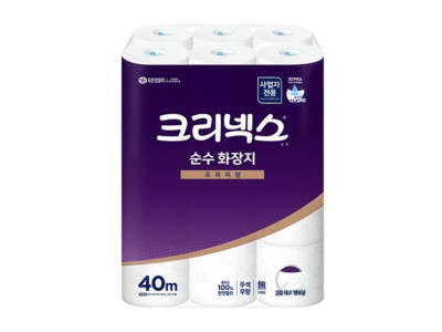 크리넥스 순수두루마리화장지 2겹 40m 24롤 4517462