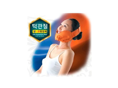 턱관절 냉온 찜질팩 찜질 핫팩 찜질팩 냉온팩 냉찜질