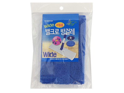 비젼 Wide 찍찍이 방걸레1p (대 리필용 9541)초극세사