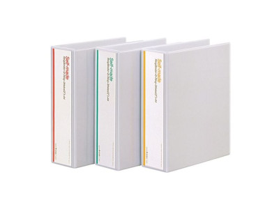 문화 셀프메이드 3공D링바인더 10cm A4 백색 B749B-71