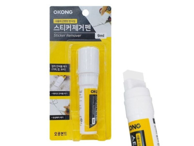 오공 스티커제거펜 스티커리무버스틱형