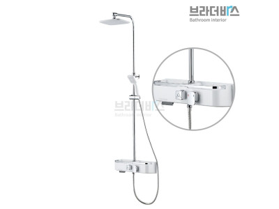 브라더바스 선반형레인샤워 해바라기샤워_5200화이트