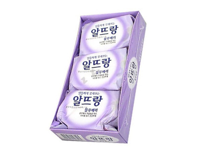 알뜨랑 비누 블루베리 140g 3개입 세수비누 화장비누