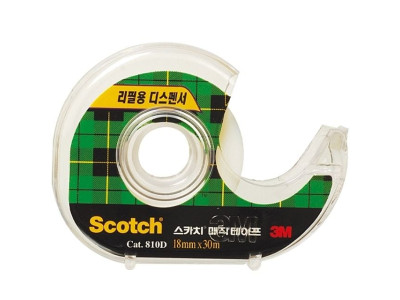 문구사무/스카치 매직테이프(810D/18mm×30M/3M)