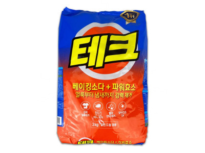 테크 베이킹소다+파워효소 분말세제 3kg -O