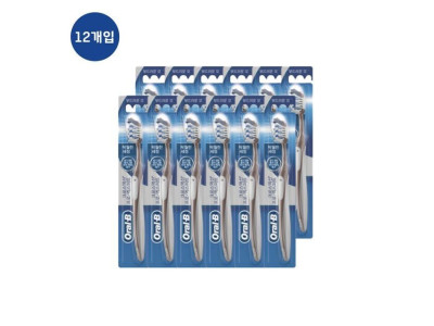 오랄비 크로스액션 칫솔 12P 대용량