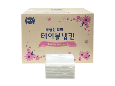 세이플러스 무형광테이블 냅킨 70매X60밴드 4200매 -O