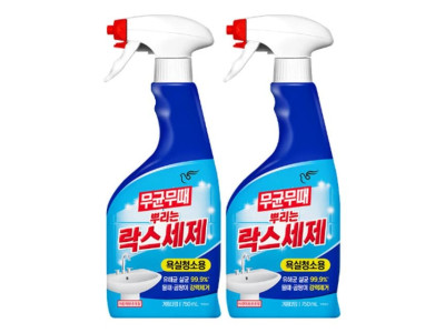 피죤 무균무때 뿌리는락스세제 750ml 2개입(기획)