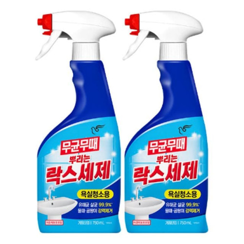 피죤 무균무때 뿌리는락스세제 750ml 2개입(기획)