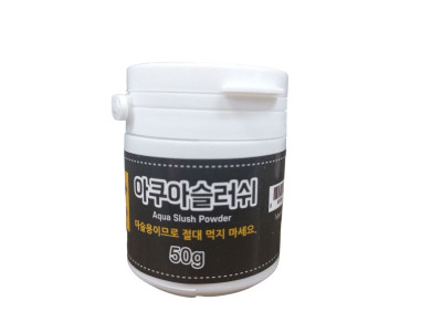 JL매직 물에 넣으면 물이 사라지는 마술 아쿠아슬러쉬파우더(가루무게만50g)
