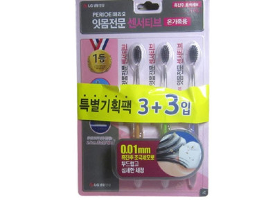 페리오 센서티브 온가족용 흑진주 3+3입
