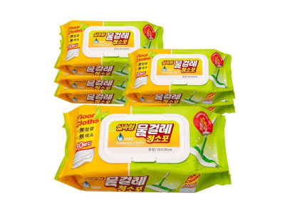 실속형 물걸레 청소포(30매입)(중형) x1개 국산