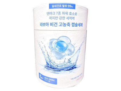 라브아 비건 고농축 캡슐세제 아이리스에 앤 피오니