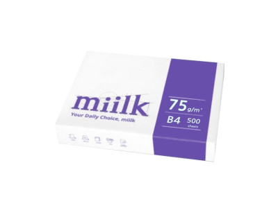 밀크 용지 복사용지 75g B4 500매 1권