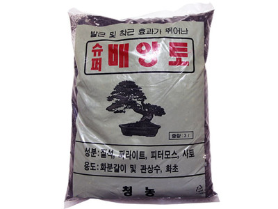 배양토 질석 무공해 난 자연 퇴비 거름 분갈이 흙 3개