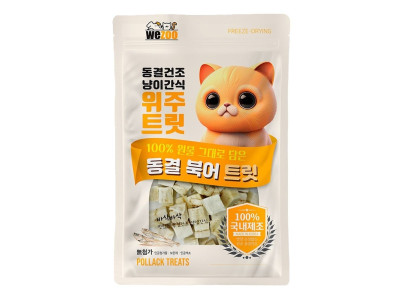 고양이간식 동결간식 냥이간식 트릿 북어트릿 15g