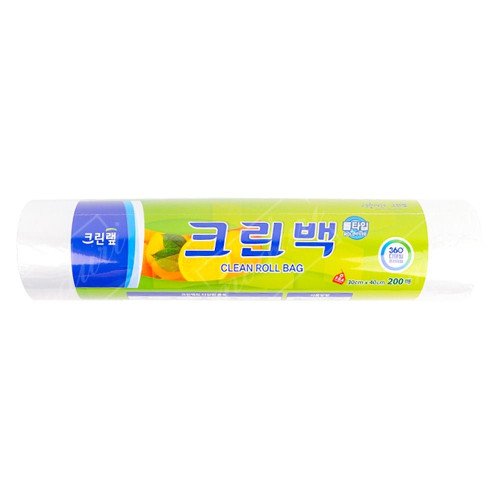 크린백 롤타입 대형 30-40 200매 일회용 위생백
