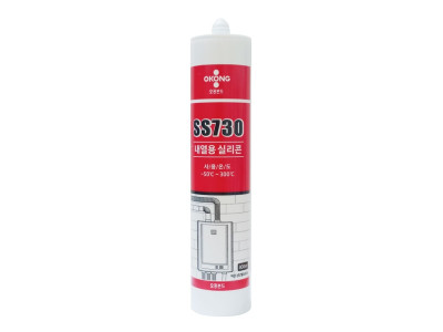 오공 내열용 실리콘 보일러 실란트 SS730 300ml 회색