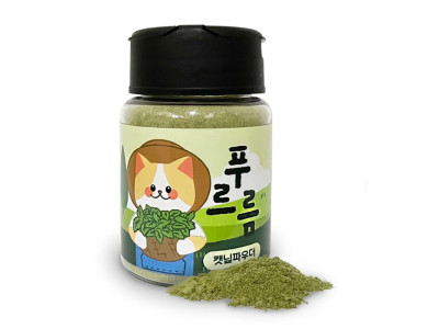 고양이 캣닢 가루 1P 캣글라스 대용량 파우더 간식