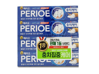 페리오 캐비티케어 알파치약 150gX4개입