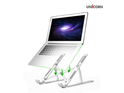 유니콘 LP-250S 휴대용 노트북거치대 알루미늄접이식