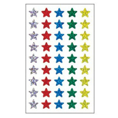 별 스티커 315-5 13x14mm 4매 5색혼합 홀로그램