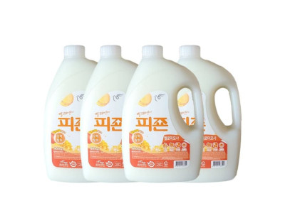 피죤 섬유유연제 옐로미모사(용기) 2500ml 4개