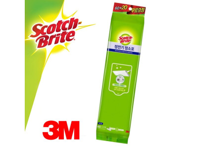 3M748 정전기 청소포 대형 리필80매 막대걸레용
