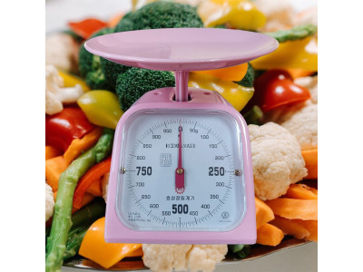 효성 아날로그 주방저울 1kg 가정용 저울 계량저울