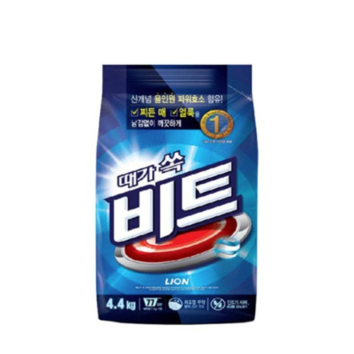 비트 세탁세제 효율적세탁 4.4kg 대용량세제 비트세탁세제