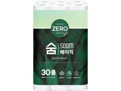 광진 두루마리 물에 잘녹는 숨베이직 화장지 30롤3겹