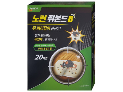 대길 초강력 노런쥐끈끈이 20매 쥐덫 파리끈끈이