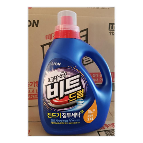 비트 액체세제 드럼용 2.4L (2.5kg) 용기형