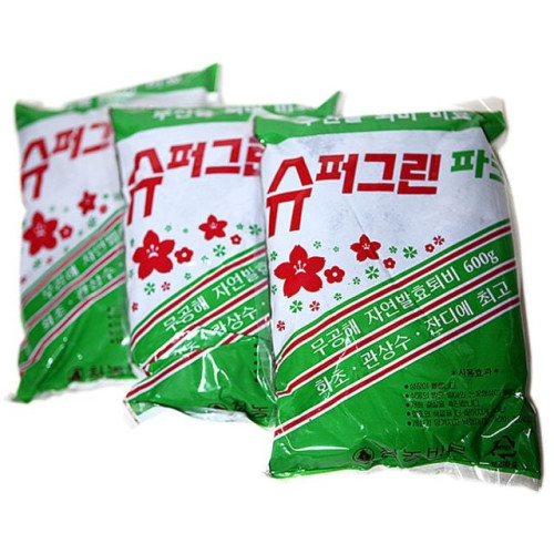 슈퍼그린파크 600g (3개) 무공해 자연발효 퇴비