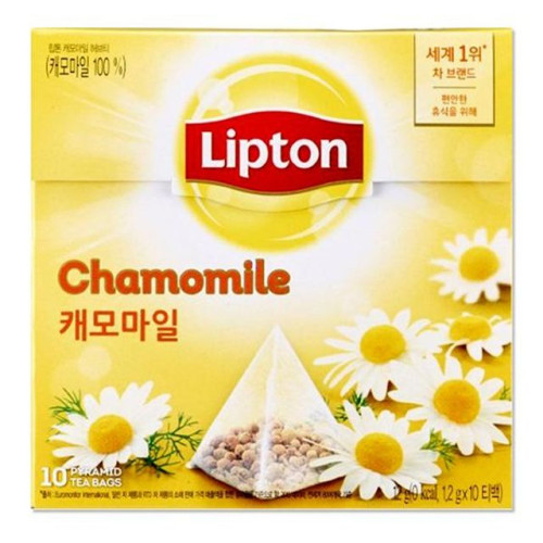 립톤 캐모마일 허브티 1.2gX10T 유니레버코리아