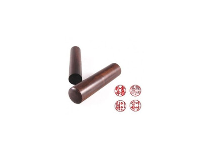 도장 재료 (뚜껑없음) 대추목 6푼(18mm)