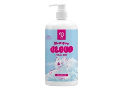 강아지 풍성한 거품 샴푸 전견용 1000ml 1P 셀프 목욕