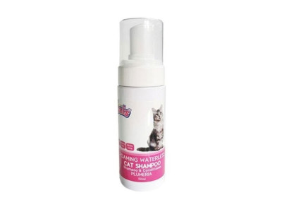 더캣츠 고양이 거품샴푸 푸르메리아향 150ml 펫목욕