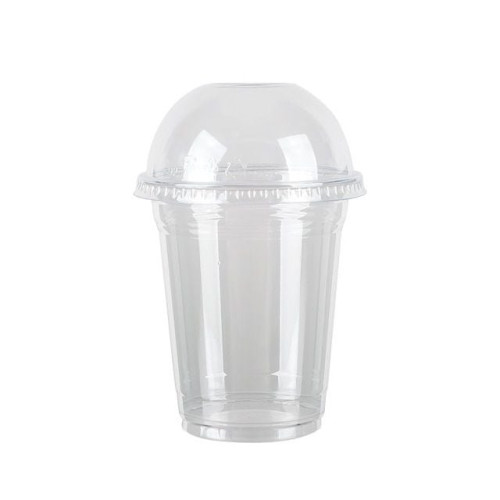 일회용 PET 아이스컵-410ml 뚜껑포함 10set 음료컵