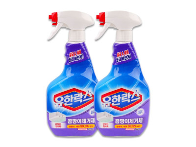 유한락스 곰팡이제거제 세제 600ml 용기 2p 세정제