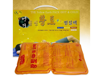 명의 천연 황토 냉온 찜질팩(sw-211) 허리 무릎 어깨
