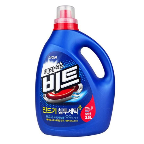 비트 세탁 세제 세탁기 빨래 액체 세제 일반용 3L