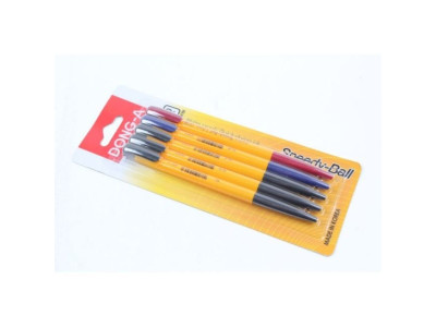 스피디 볼펜 세트 3색 1.0mm 5자루 동아볼펜 필기도구
